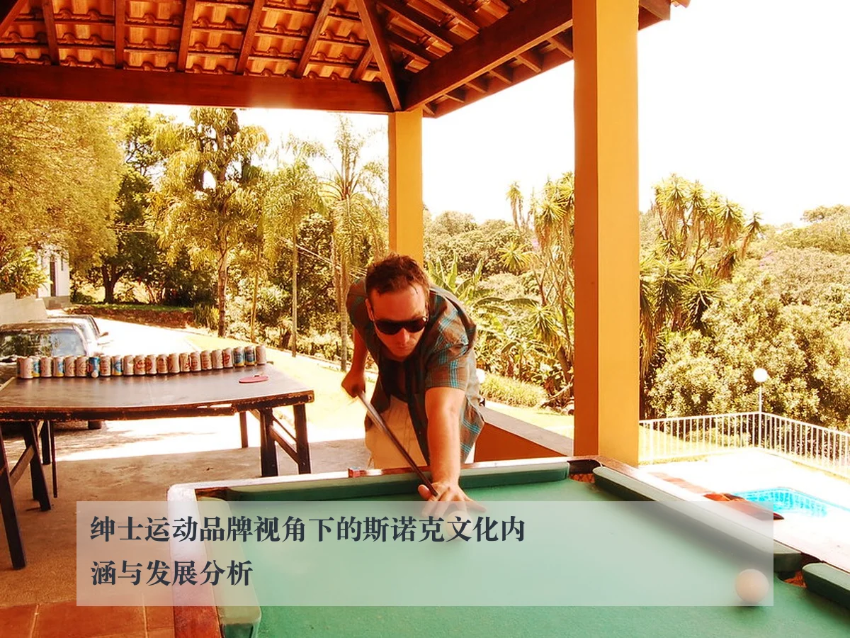 绅士运动品牌视角下的斯诺克文化内涵与发展分析